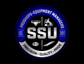 SSU PROSHOPS-EQUIPMENT MANAGERS logo design by jaize