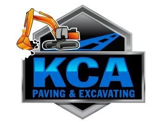 KCA Paving & Excavating logo design by PMG