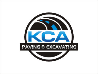 KCA Paving & Excavating logo design by bunda_shaquilla