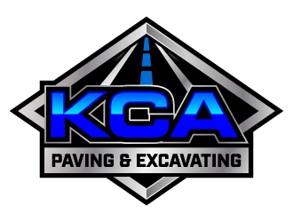 KCA Paving & Excavating logo design by jaize