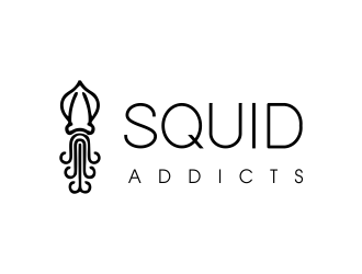 Squid Addicts logo design by JessicaLopes
