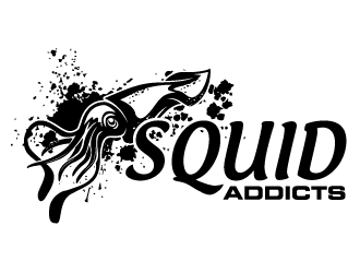 Squid Addicts logo design by jaize