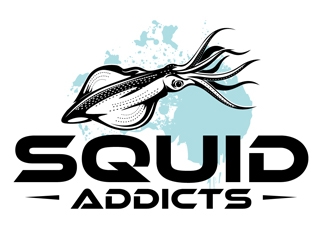 Squid Addicts logo design by DreamLogoDesign