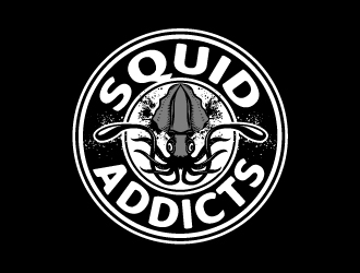Squid Addicts logo design by josephope