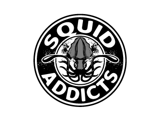 Squid Addicts logo design by josephope