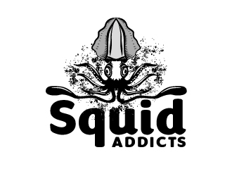 Squid Addicts logo design by josephope