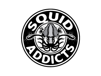 Squid Addicts logo design by josephope