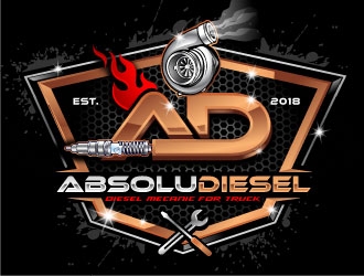 Absoludiesel logo design by REDCROW