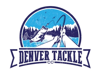 Denver Tackle Co. logo design by jpdesigner