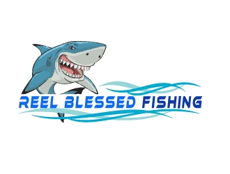 Reel Blessed Fishing logo design by nexgen