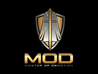 Master of Devotion (MOD) logo design by Eliben
