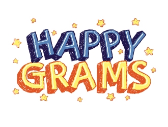 Happy Grams logo design by jaize