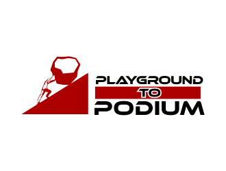 Playground to Podium logo design by JessicaLopes