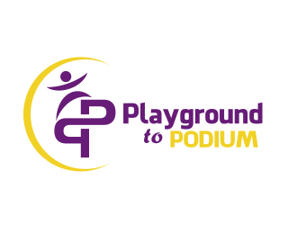 Playground to Podium logo design by serprimero