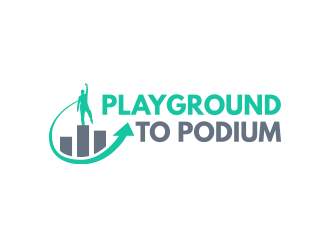 Playground to Podium logo design by ajwins