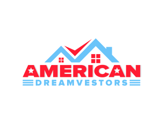 American Dream Vestors or American Dreamvestors logo design by ubai popi
