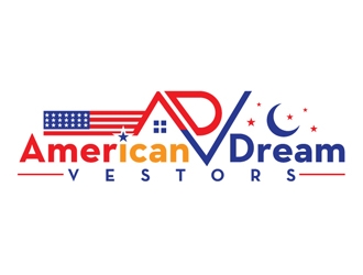 American Dream Vestors or American Dreamvestors logo design by shere