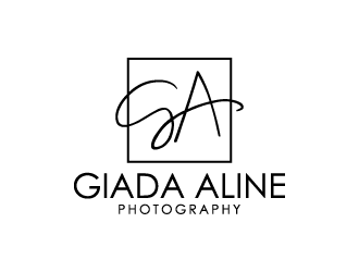 Giada Aline Photography logo design by denfransko