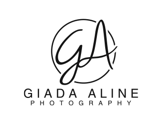 Giada Aline Photography logo design by Eliben