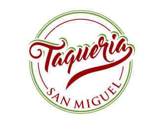 Taqueria San Miguel  logo design by IrvanB