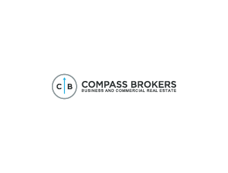 Compass Brokers, Business and Commercial Real Estate logo design by jadug