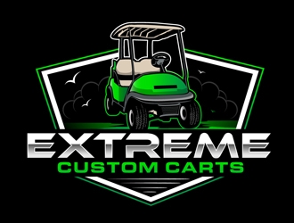 Extreme Custom Carts logo design by DreamLogoDesign