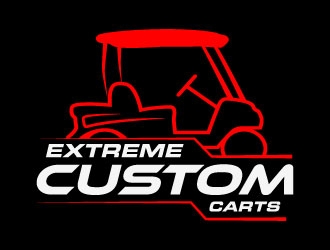 Extreme Custom Carts logo design by daywalker