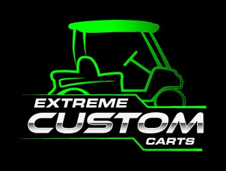 Extreme Custom Carts logo design by daywalker
