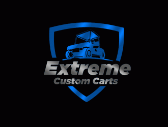 Extreme Custom Carts logo design by DonyDesign