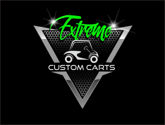 Extreme Custom Carts logo design by bosbejo