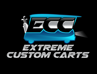 Extreme Custom Carts logo design by megalogos