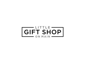 Little Gift Shop on Main  Or Main Street Gift Co logo design by bricton