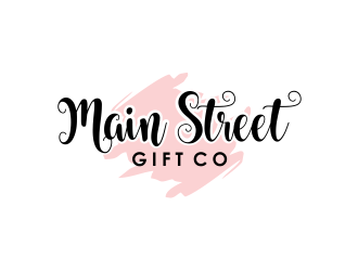 Little Gift Shop on Main  Or Main Street Gift Co logo design by Girly