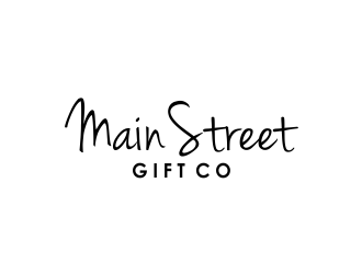 Little Gift Shop on Main  Or Main Street Gift Co logo design by Girly