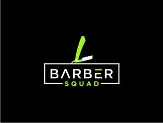 Barber Squad logo design by bricton