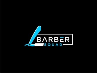 Barber Squad logo design by bricton