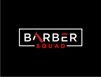Barber Squad logo design by bricton