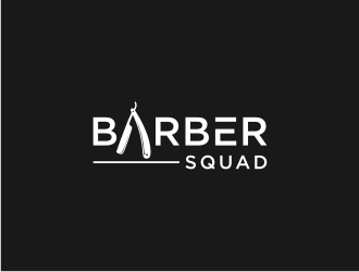 Barber Squad logo design by alby