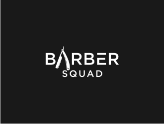 Barber Squad logo design by alby