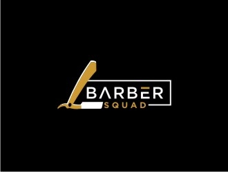 Barber Squad logo design by bricton