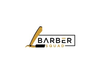 Barber Squad logo design by bricton