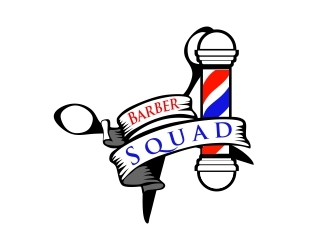 Barber Squad logo design by mckris