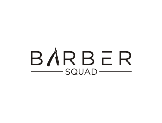 Barber Squad logo design by Adundas