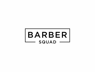 Barber Squad logo design by haidar