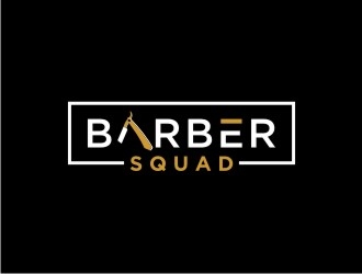 Barber Squad logo design by bricton