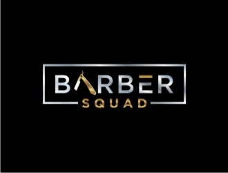Barber Squad logo design by bricton