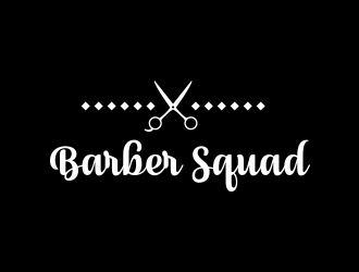 Barber Squad logo design by fawadyk