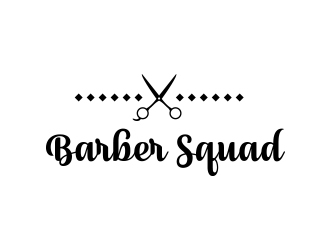 Barber Squad logo design by fawadyk