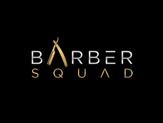 Barber Squad logo design by bomie