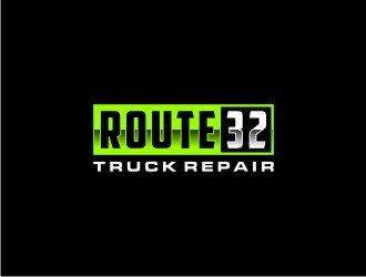 Route 32 Truck Repair  logo design by bricton
